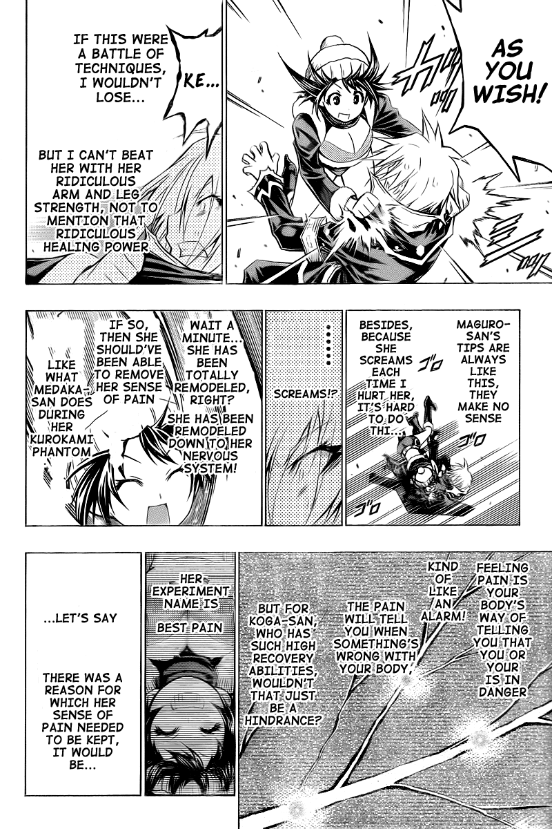 Medaka Box Chapter 41 page 14 - Chapter 41 : The 41st Suggestion - The Only Thing Greater Than I