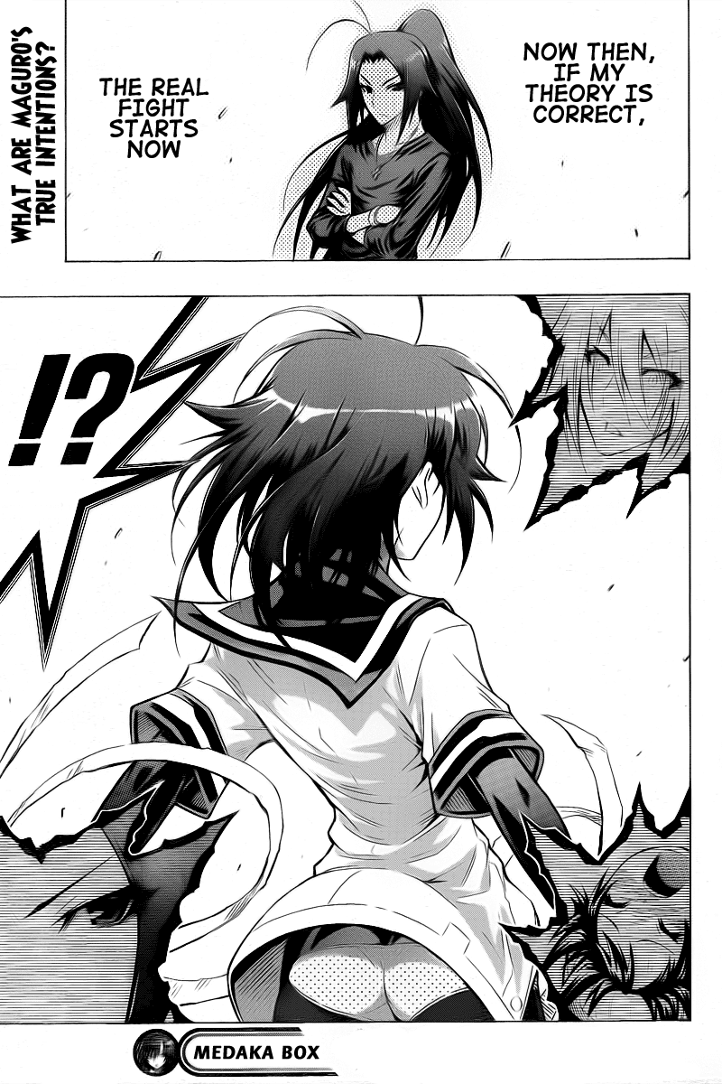 Medaka Box Chapter 41 page 21 - Chapter 41 : The 41st Suggestion - The Only Thing Greater Than I