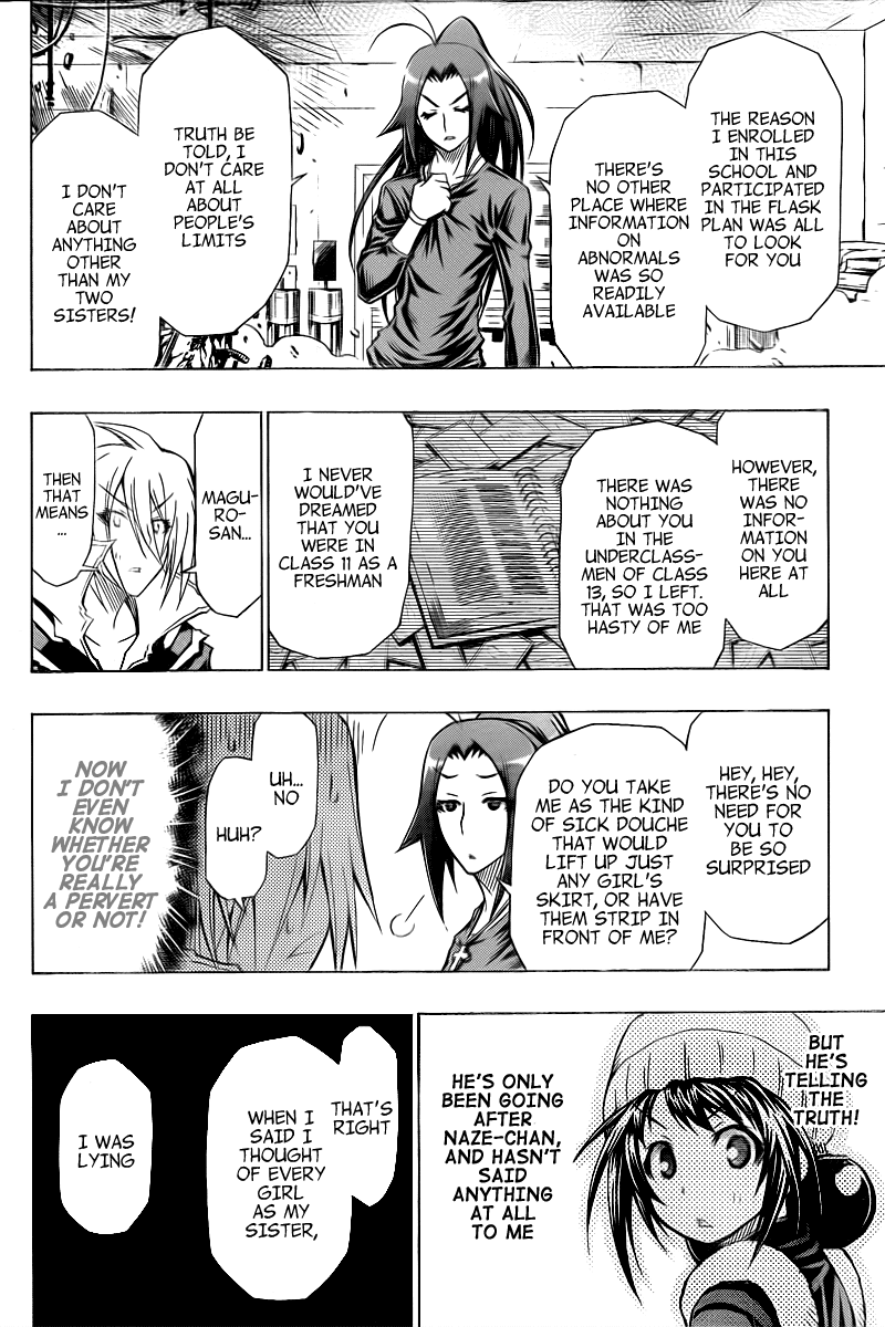 Medaka Box Chapter 42 page 16 - Chapter 42 : The 42nd Suggestion - Searching The World Over