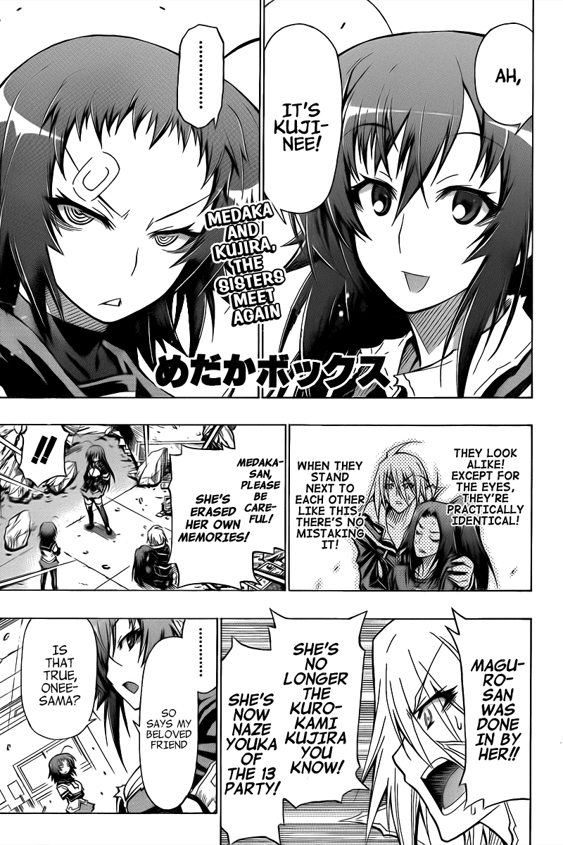 Medaka Box Chapter 43 page 1 - Chapter 43 : The 43rd Suggestion - But The You Of The Past