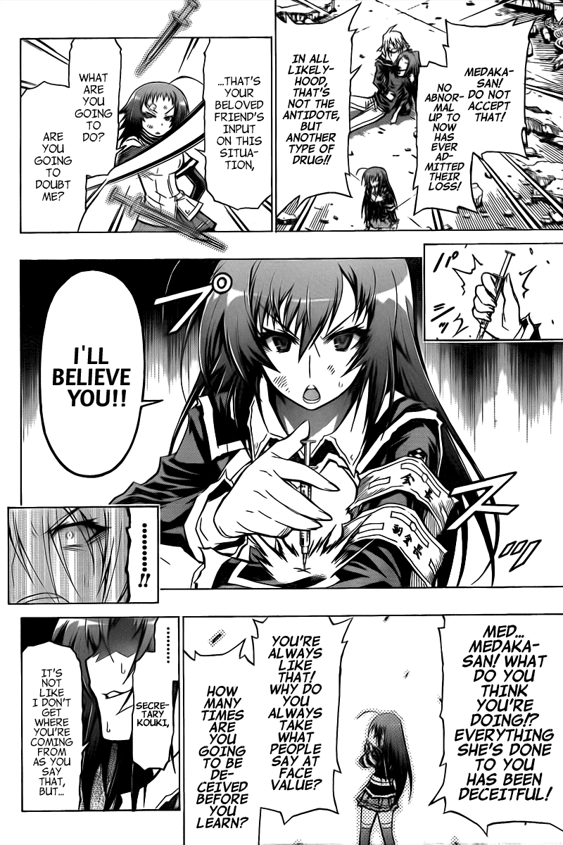 Medaka Box Chapter 43 page 16 - Chapter 43 : The 43rd Suggestion - But The You Of The Past