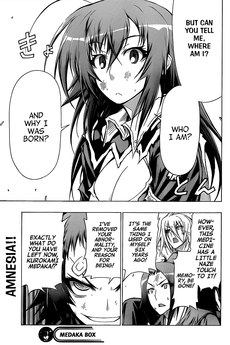 Medaka Box Chapter 43 page 19 - Chapter 43 : The 43rd Suggestion - But The You Of The Past