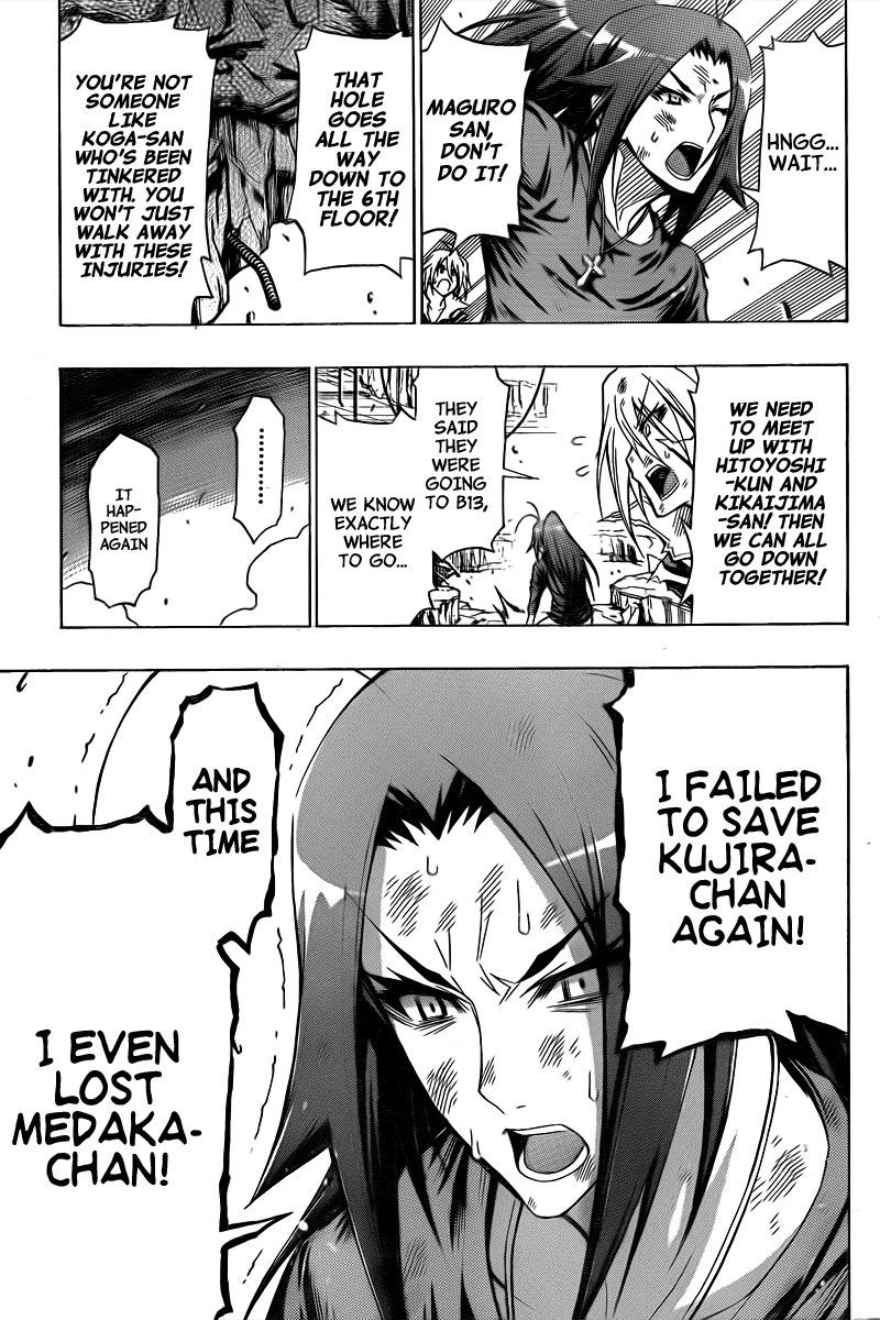 Medaka Box Chapter 44 page 11 - Chapter 44 : The 44th Suggestion - We Have To Run