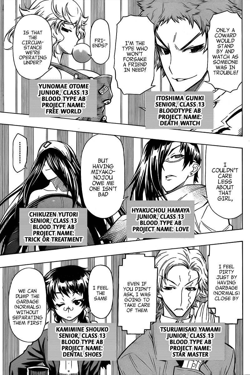 Medaka Box Chapter 44 page 15 - Chapter 44 : The 44th Suggestion - We Have To Run
