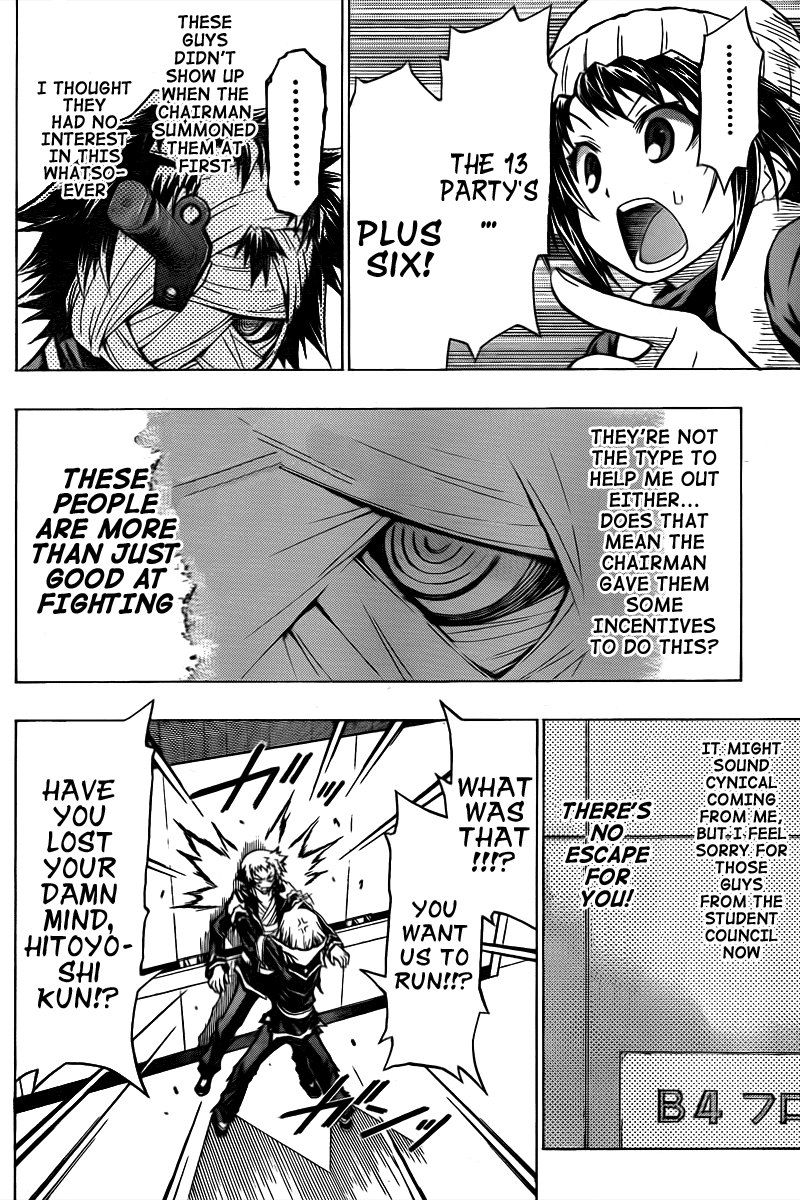 Medaka Box Chapter 44 page 16 - Chapter 44 : The 44th Suggestion - We Have To Run