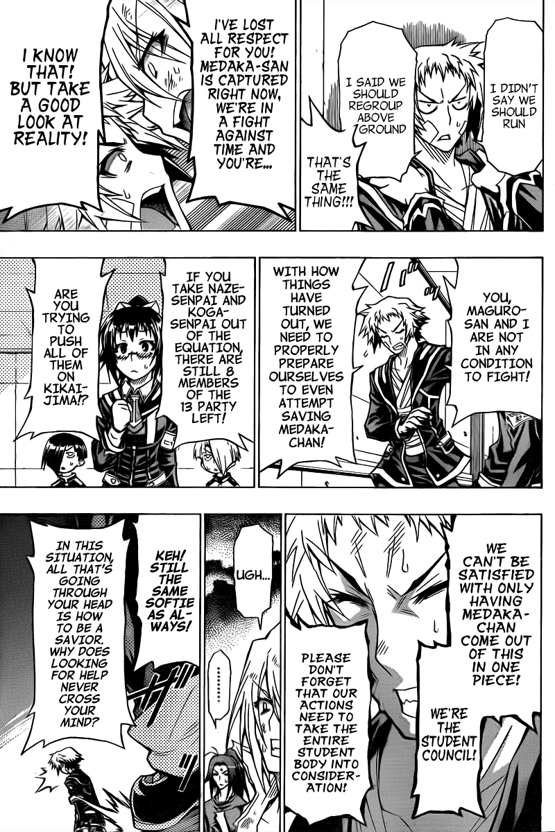 Medaka Box Chapter 44 page 17 - Chapter 44 : The 44th Suggestion - We Have To Run
