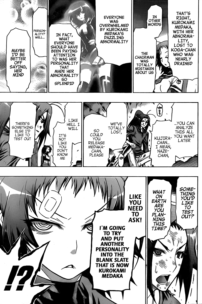 Medaka Box Chapter 44 page 9 - Chapter 44 : The 44th Suggestion - We Have To Run