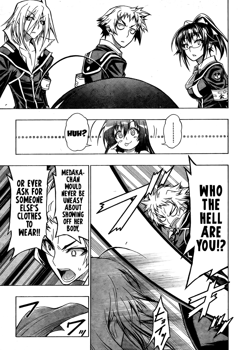 Medaka Box Chapter 46 page 13 - Chapter 46 : The 46th Suggestion - Who Are You?