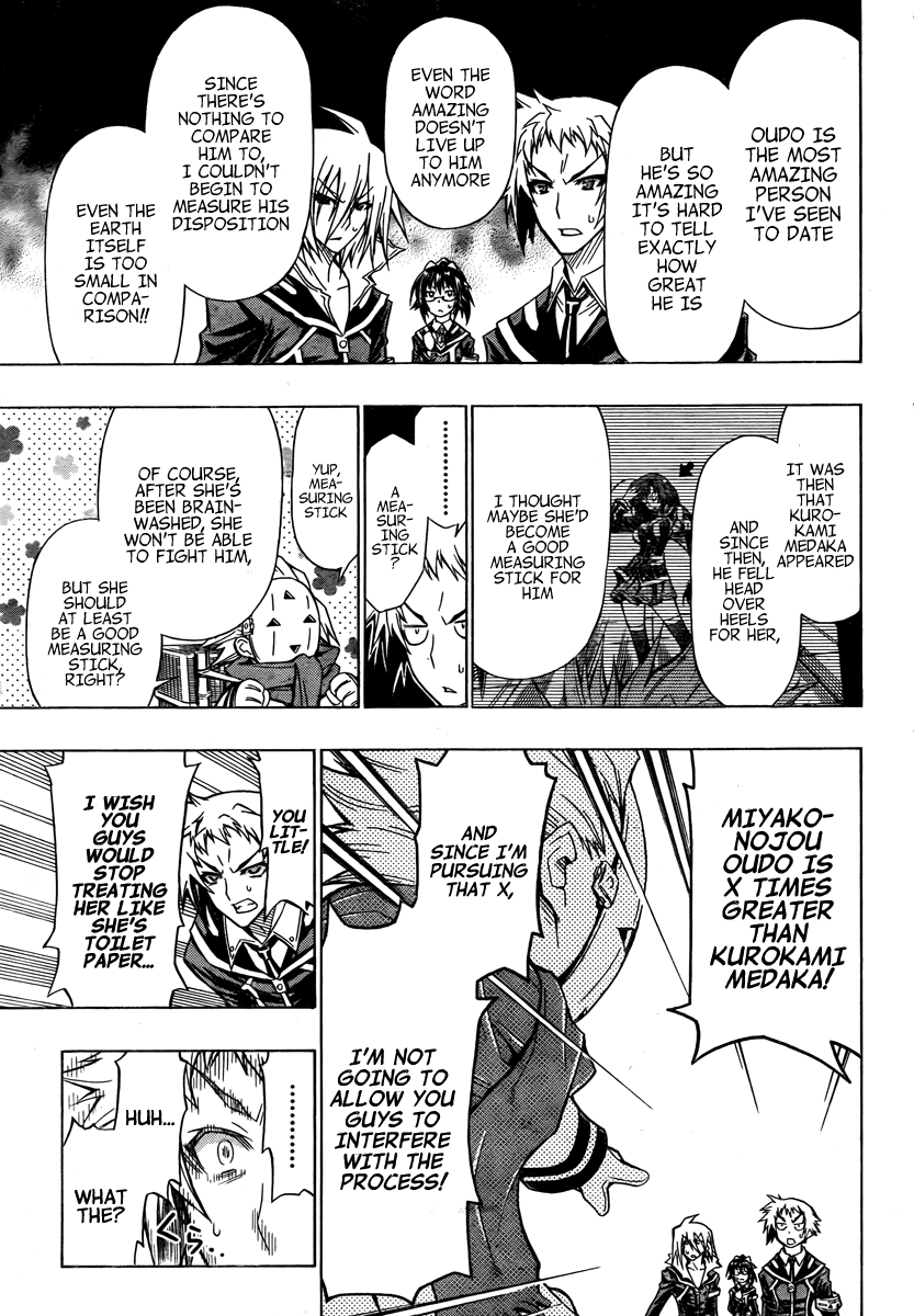 Medaka Box Chapter 46 page 17 - Chapter 46 : The 46th Suggestion - Who Are You?