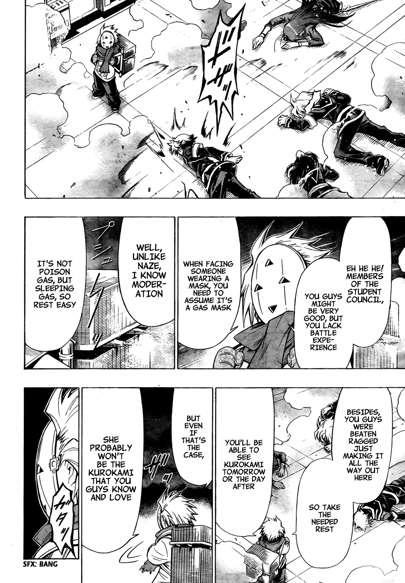 Medaka Box Chapter 46 page 18 - Chapter 46 : The 46th Suggestion - Who Are You?