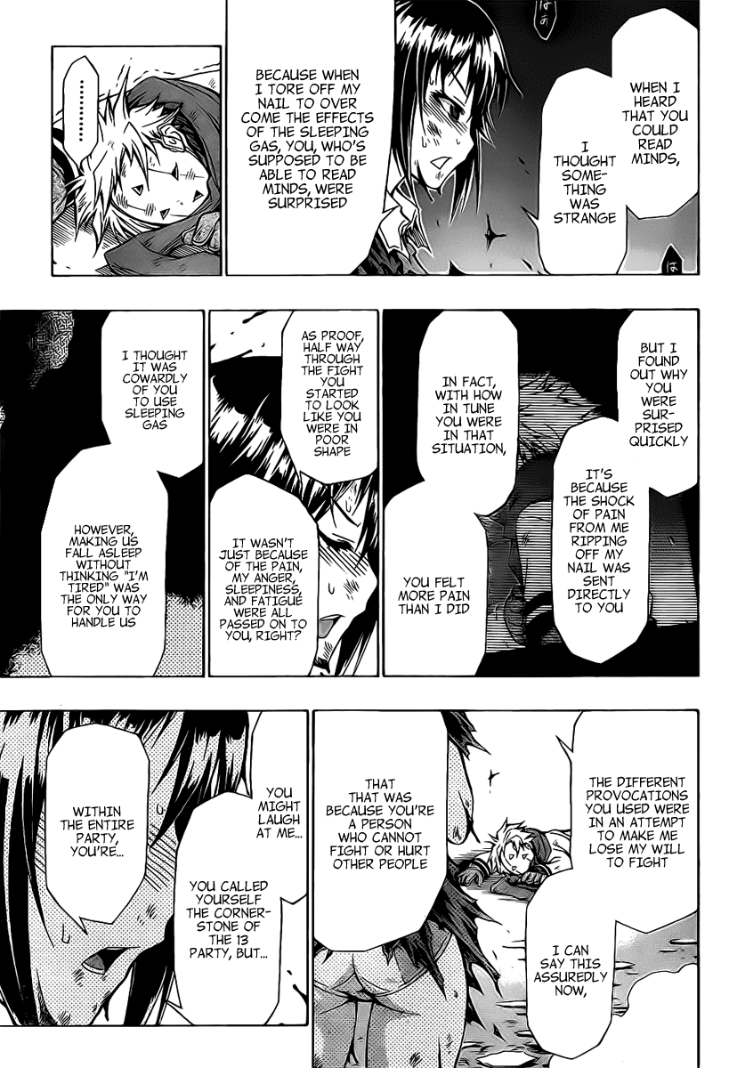 Medaka Box Chapter 48 page 13 - Chapter 48 : The 48th Suggestion - Within The Entire Party, You're...