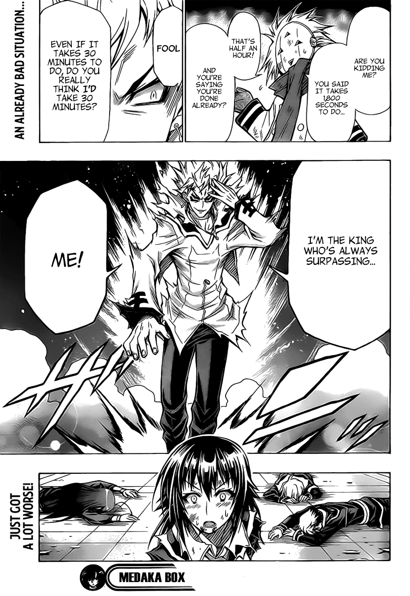 Medaka Box Chapter 48 page 19 - Chapter 48 : The 48th Suggestion - Within The Entire Party, You're...