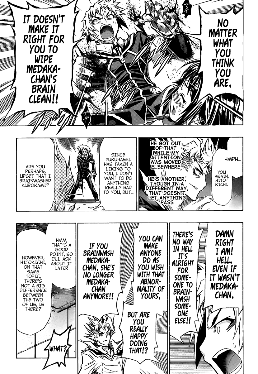 Medaka Box Chapter 49 page 15 - Chapter 49 : The 49th Suggestion - I am Not