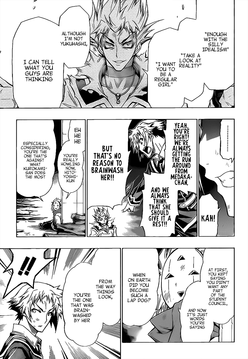 Medaka Box Chapter 49 page 17 - Chapter 49 : The 49th Suggestion - I am Not