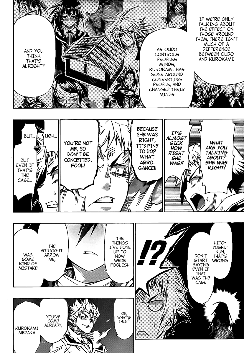 Medaka Box Chapter 49 page 18 - Chapter 49 : The 49th Suggestion - I am Not
