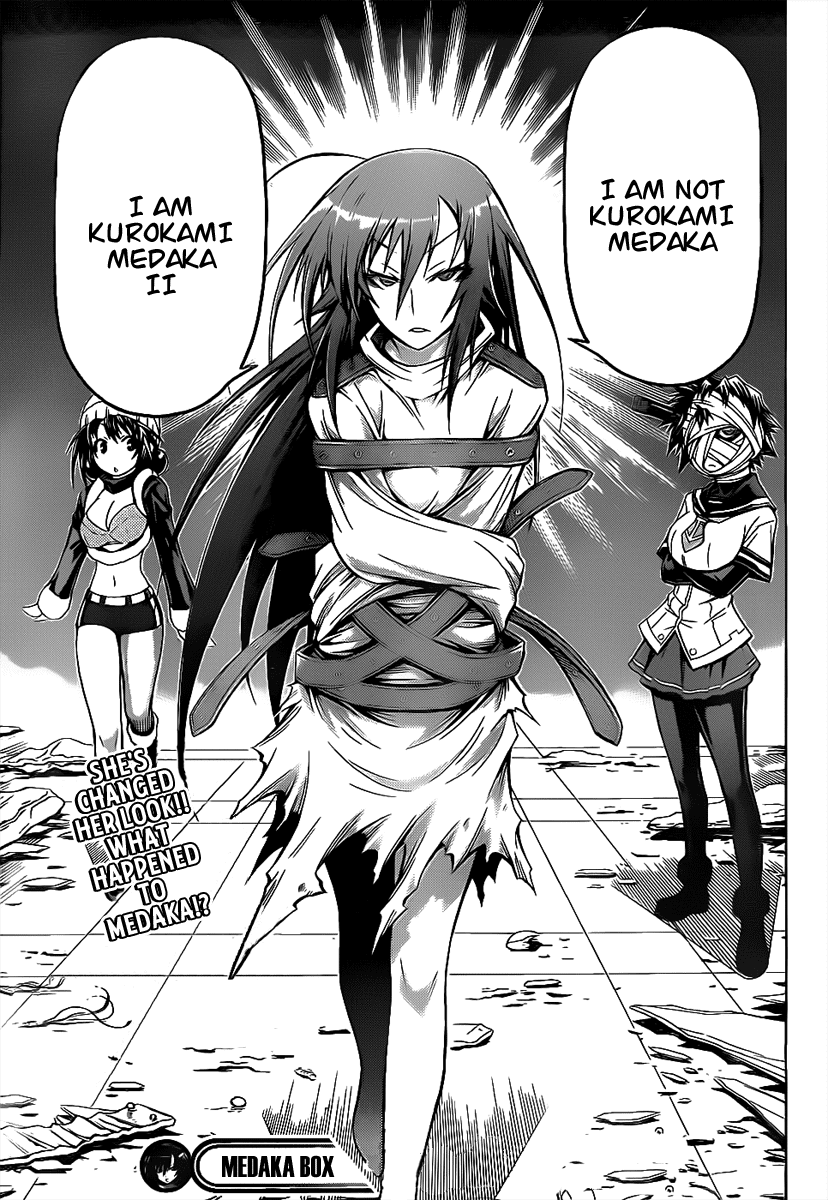 Medaka Box Chapter 49 page 19 - Chapter 49 : The 49th Suggestion - I am Not