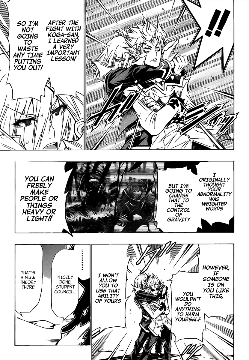 Medaka Box Chapter 49 page 9 - Chapter 49 : The 49th Suggestion - I am Not
