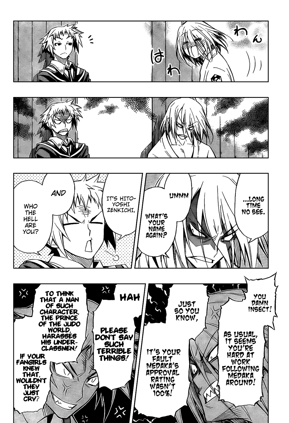 Medaka Box Chapter 5 page 13 - Chapter 5 : The 5th Suggestion - If You Want To Express Your Gratitude