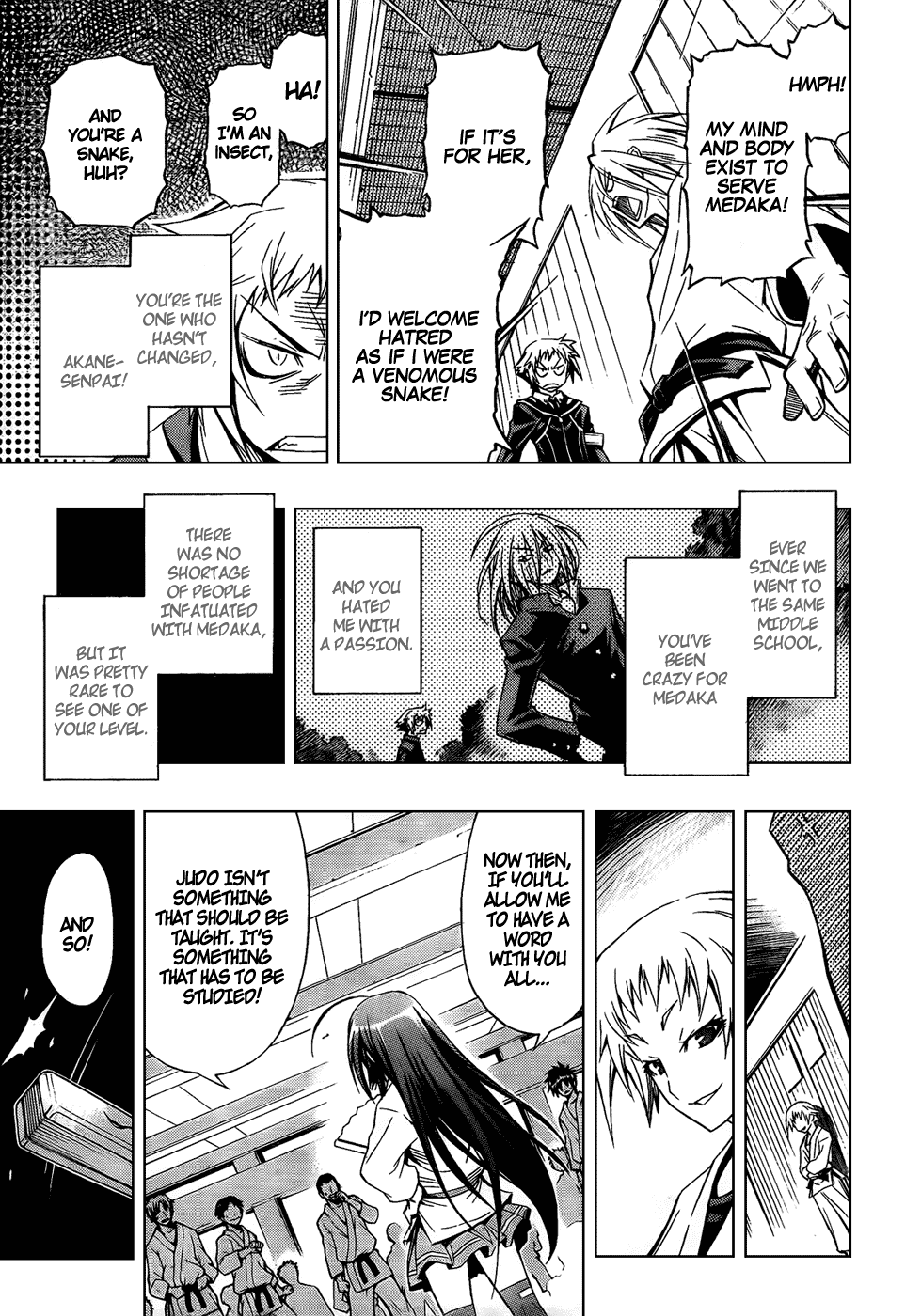Medaka Box Chapter 5 page 14 - Chapter 5 : The 5th Suggestion - If You Want To Express Your Gratitude
