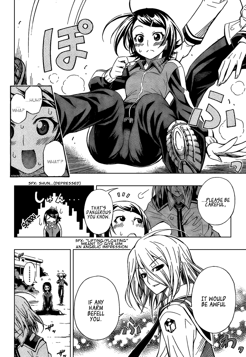 Medaka Box Chapter 5 page 3 - Chapter 5 : The 5th Suggestion - If You Want To Express Your Gratitude