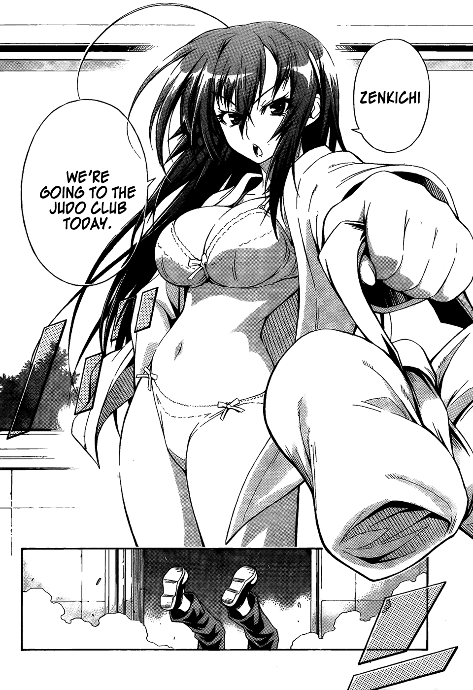Medaka Box Chapter 5 page 5 - Chapter 5 : The 5th Suggestion - If You Want To Express Your Gratitude