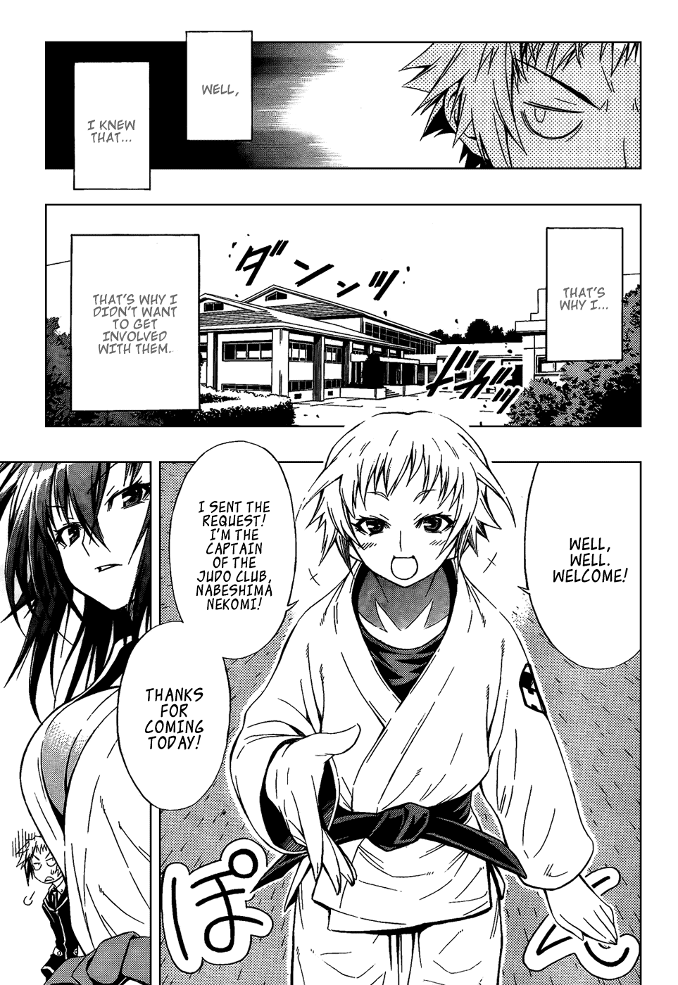 Medaka Box Chapter 5 page 8 - Chapter 5 : The 5th Suggestion - If You Want To Express Your Gratitude