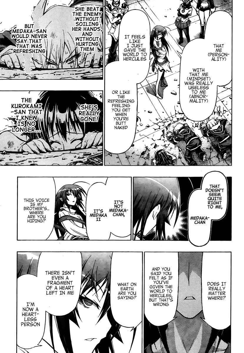 Medaka Box Chapter 50 page 15 - Chapter 50 : The 50th Suggestion - You're Medaka-chan's Enemy