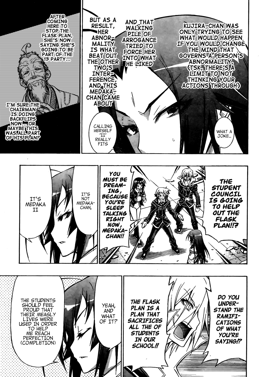 Medaka Box Chapter 50 page 8 - Chapter 50 : The 50th Suggestion - You're Medaka-chan's Enemy