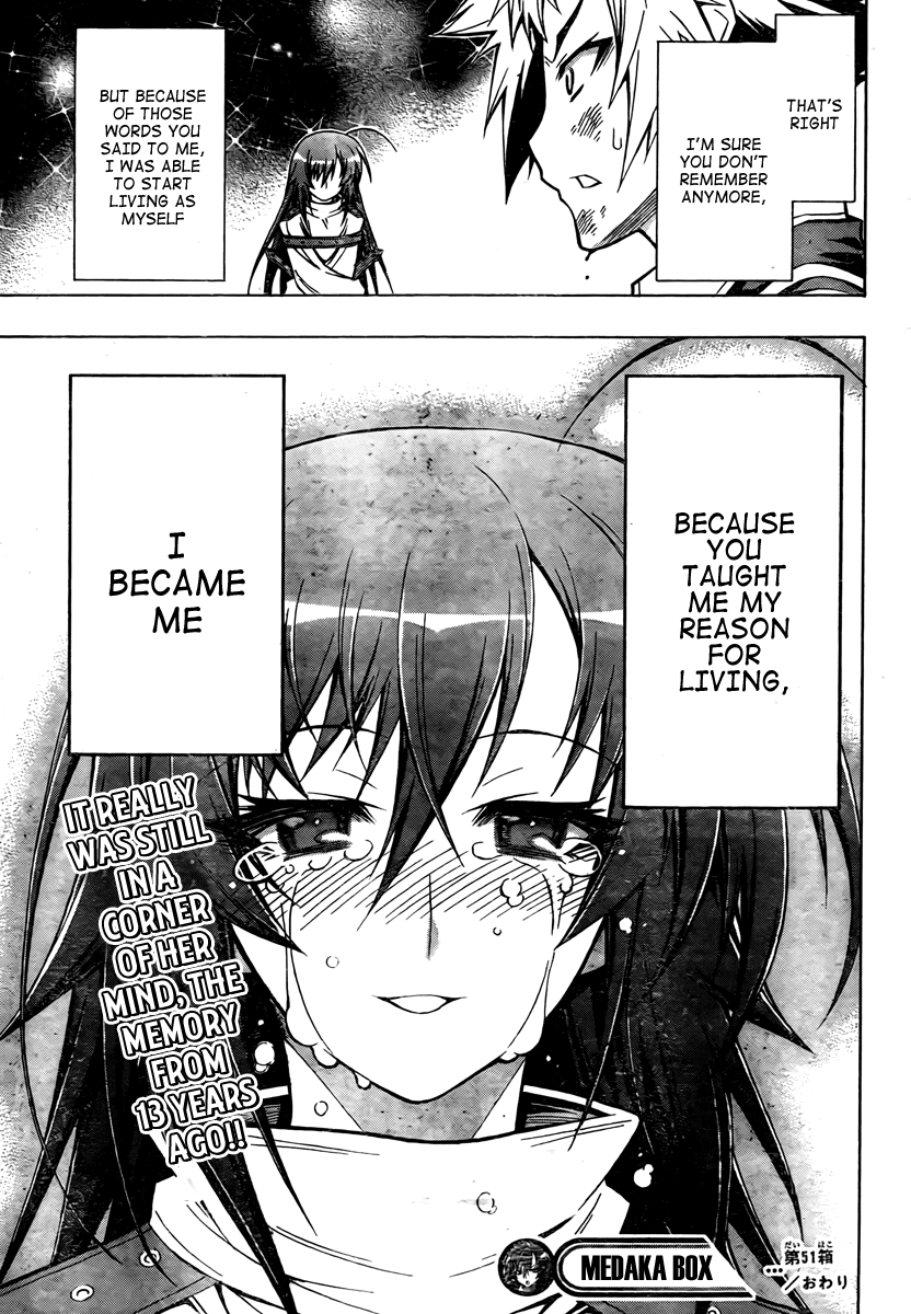 Medaka Box Chapter 51 page 22 - Chapter 51 : The 51st Suggestion - Then You Tell Me