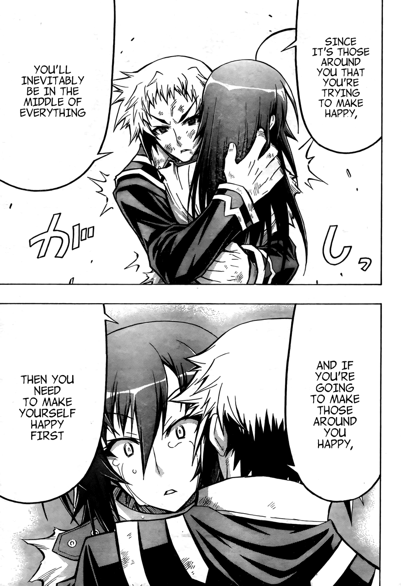 Medaka Box Chapter 52 page 14 - Chapter 52 : The 52nd Suggestion - Why Were You Born?