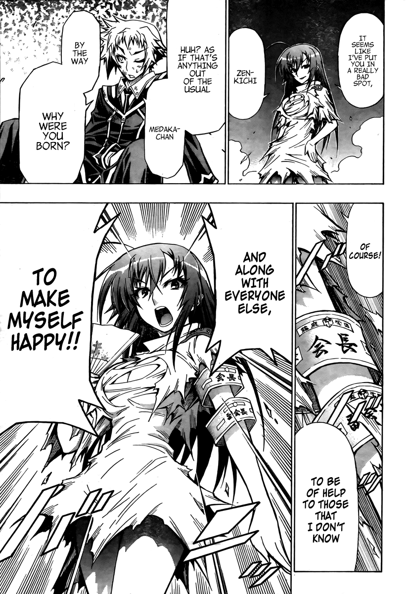 Medaka Box Chapter 52 page 18 - Chapter 52 : The 52nd Suggestion - Why Were You Born?