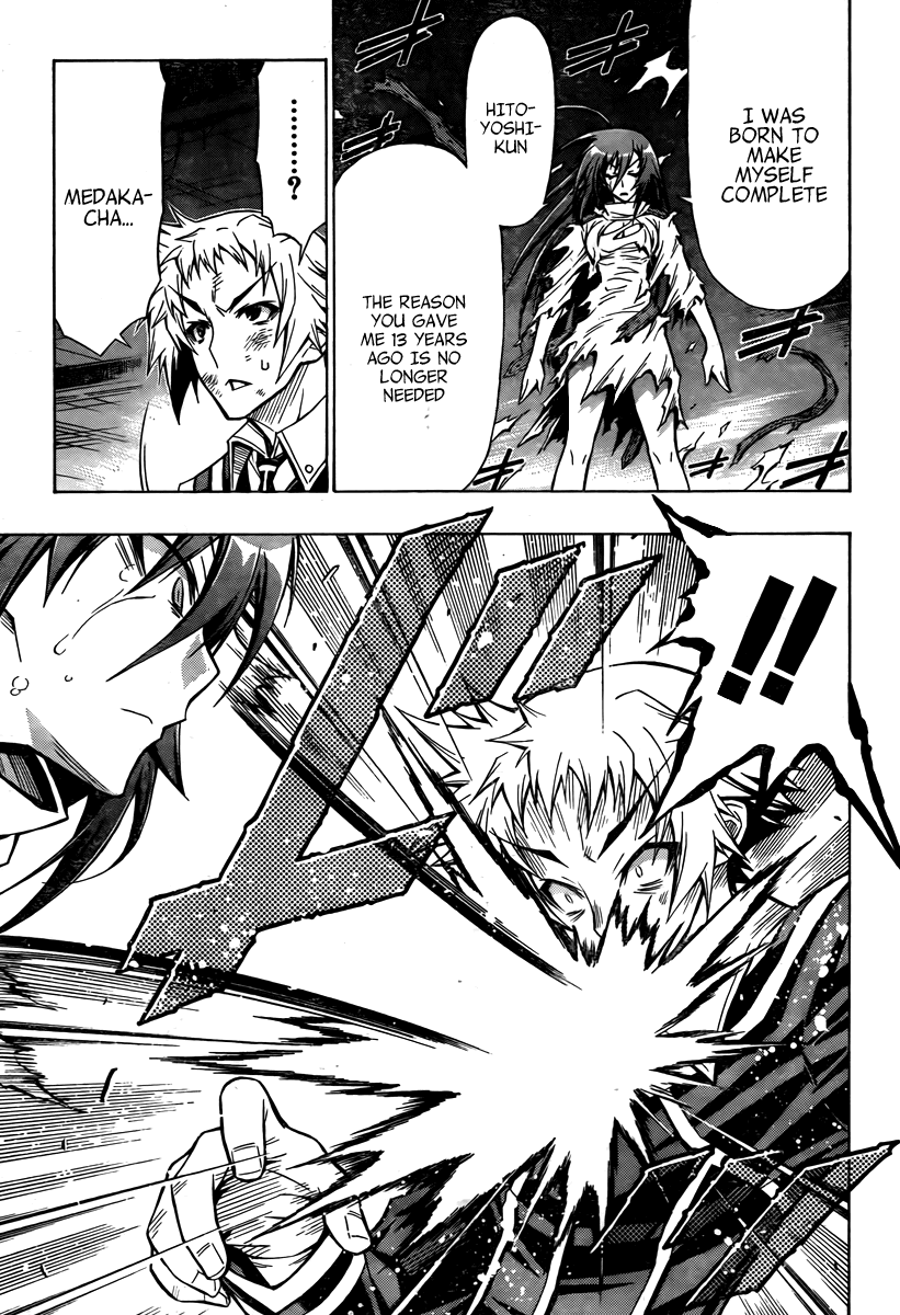 Medaka Box Chapter 52 page 4 - Chapter 52 : The 52nd Suggestion - Why Were You Born?
