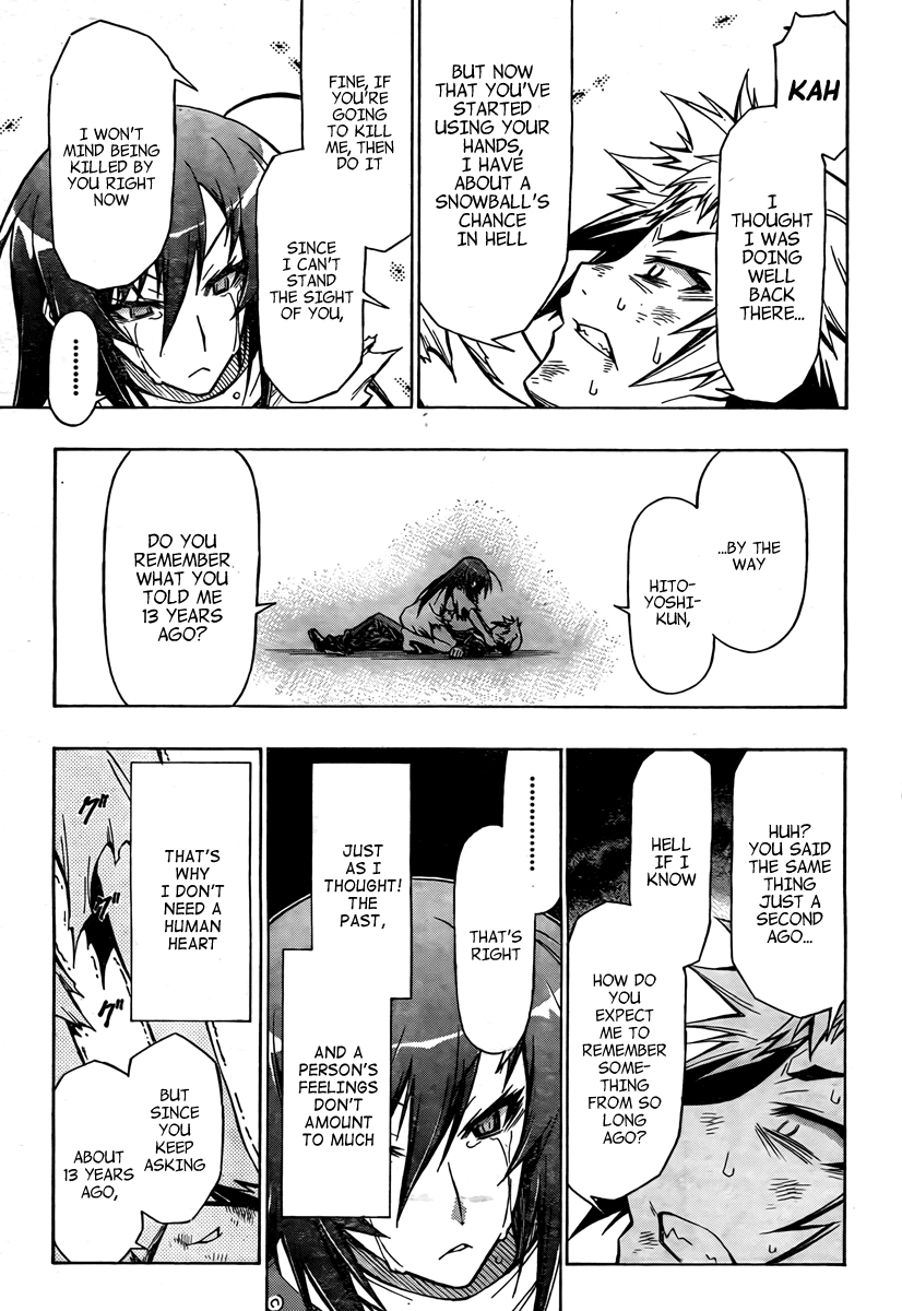 Medaka Box Chapter 52 page 8 - Chapter 52 : The 52nd Suggestion - Why Were You Born?