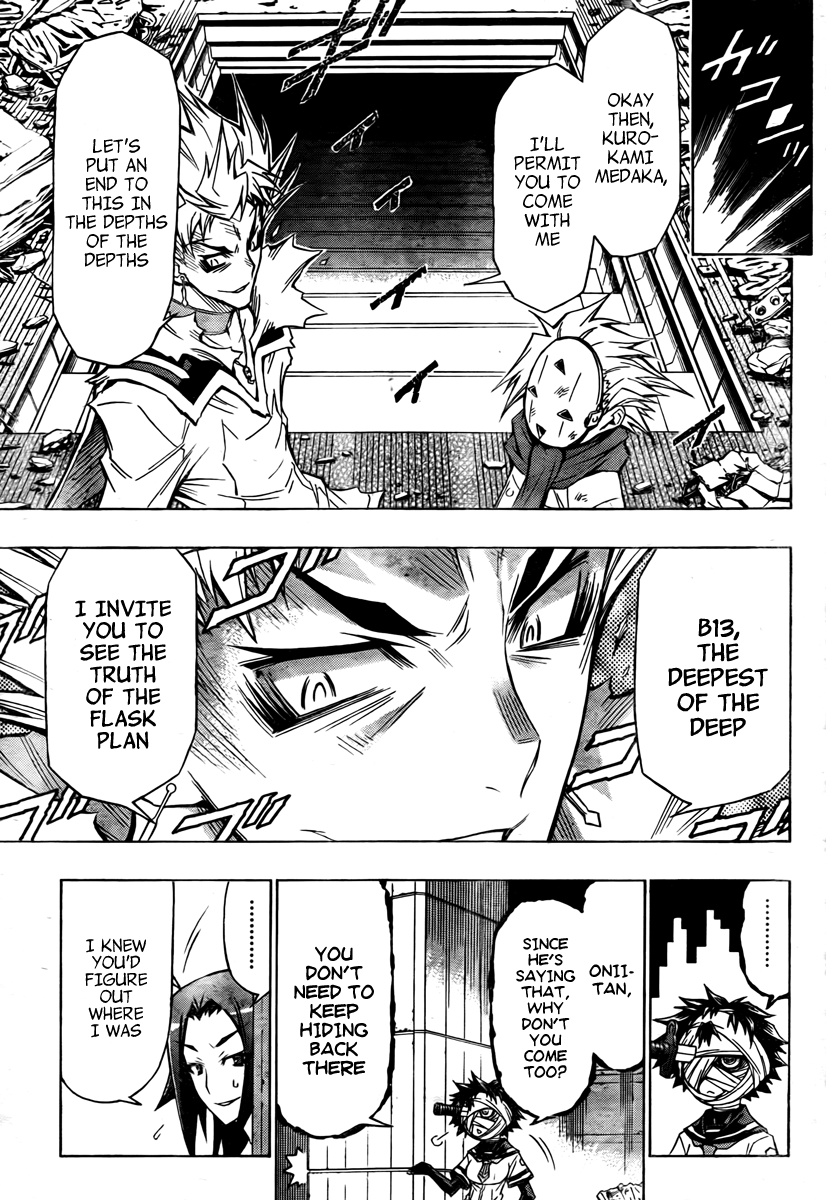 Medaka Box Chapter 53 page 4 - Chapter 53 : The 53rd Suggestion - This is The Flask Plan