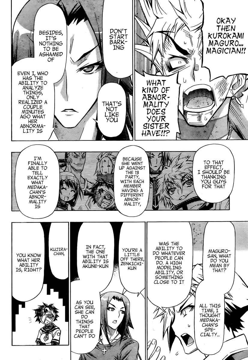 Medaka Box Chapter 54 page 13 - Chapter 54 : The 54th Suggestion - What on Earth Are You?