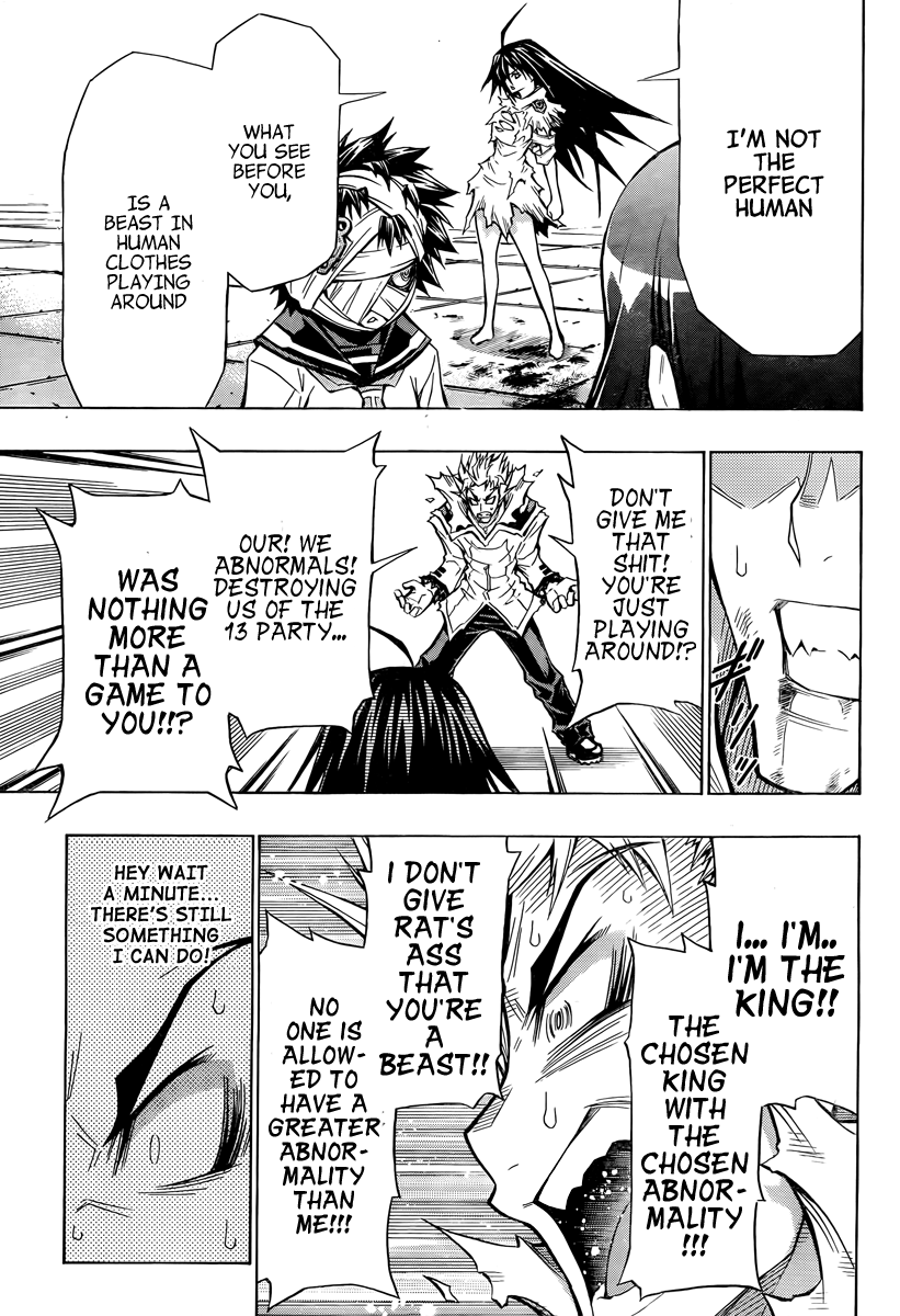 Medaka Box Chapter 54 page 18 - Chapter 54 : The 54th Suggestion - What on Earth Are You?