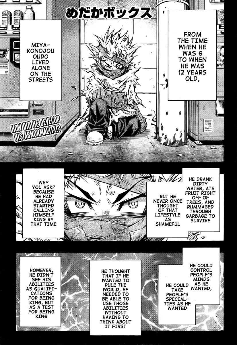 Medaka Box Chapter 54 page 2 - Chapter 54 : The 54th Suggestion - What on Earth Are You?