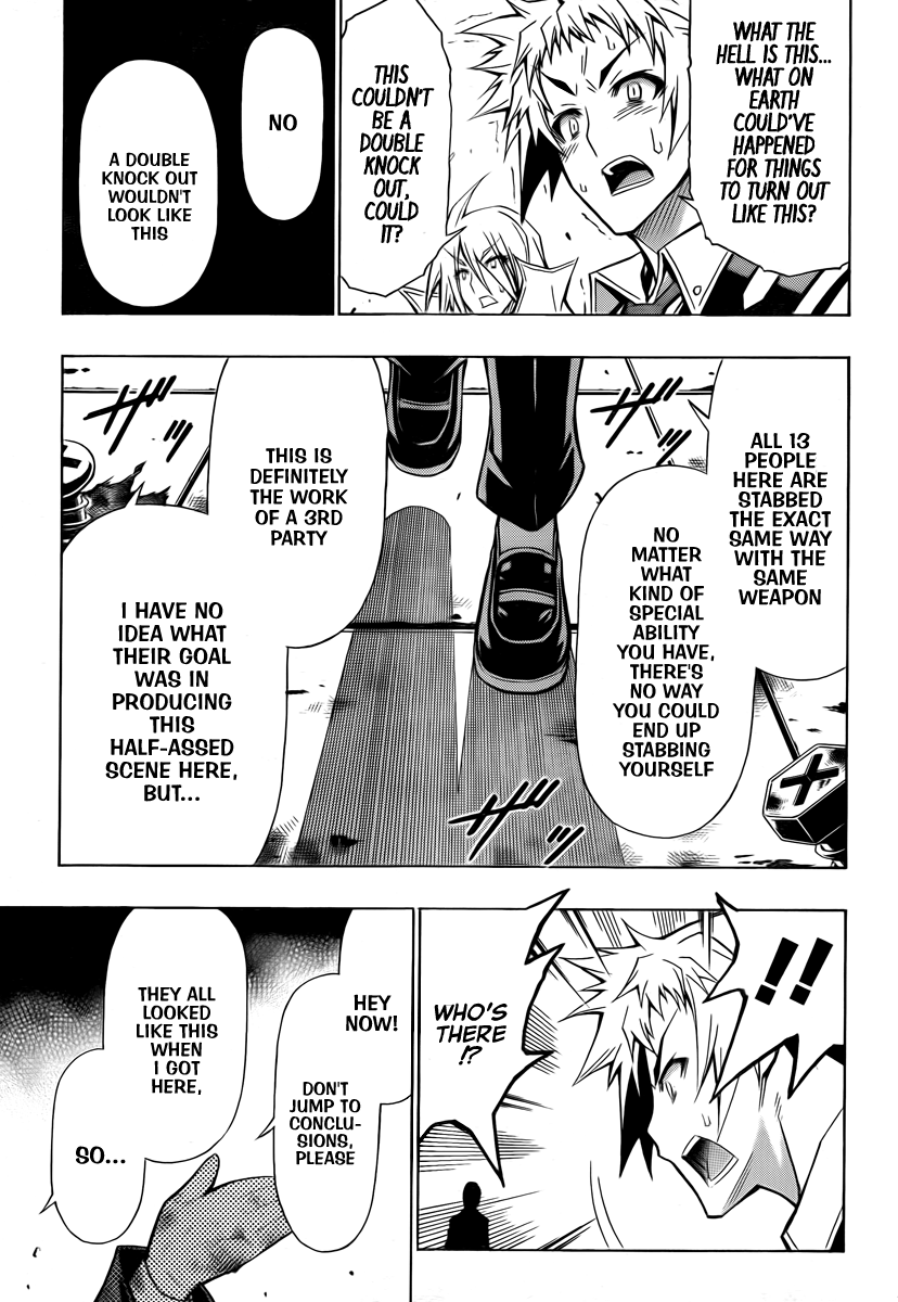Medaka Box Chapter 55 page 17 - Chapter 55 : The 55th Suggestion - You Did Something Bad