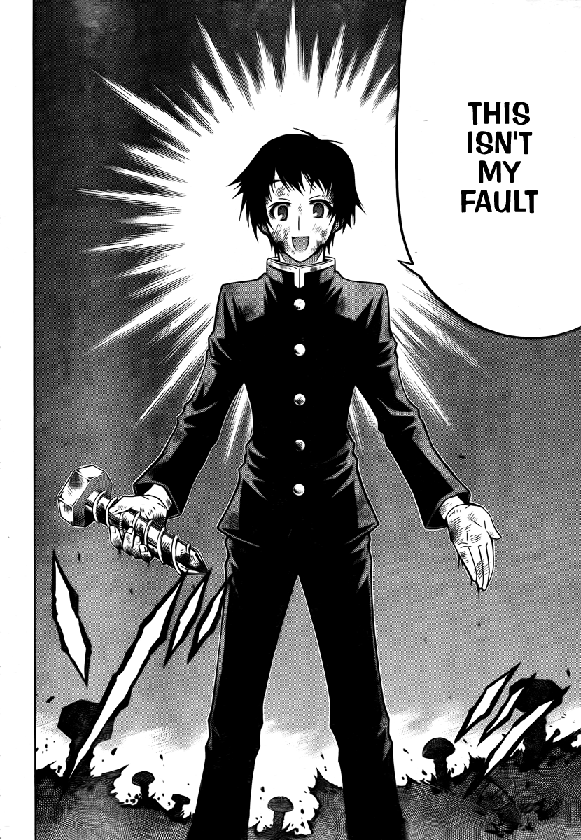 Medaka Box Chapter 55 page 18 - Chapter 55 : The 55th Suggestion - You Did Something Bad