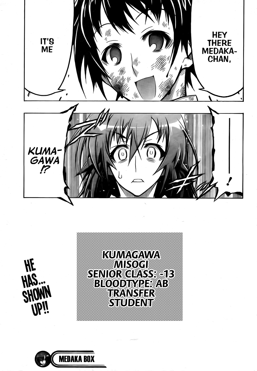 Medaka Box Chapter 55 page 19 - Chapter 55 : The 55th Suggestion - You Did Something Bad