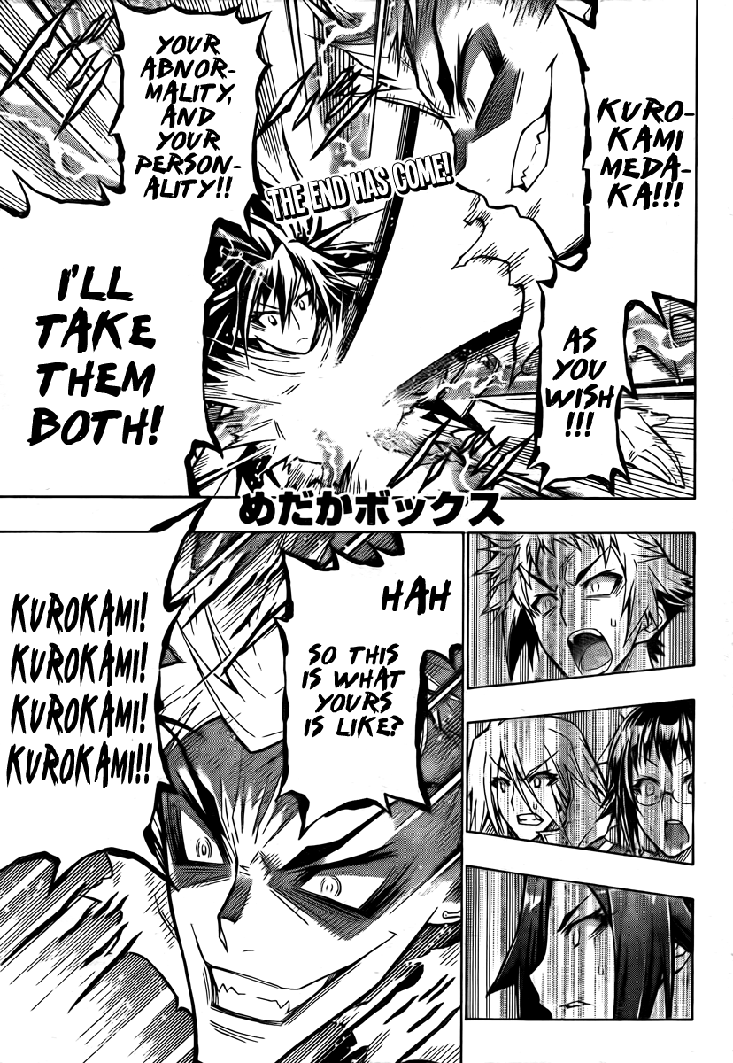 Medaka Box Chapter 55 page 2 - Chapter 55 : The 55th Suggestion - You Did Something Bad