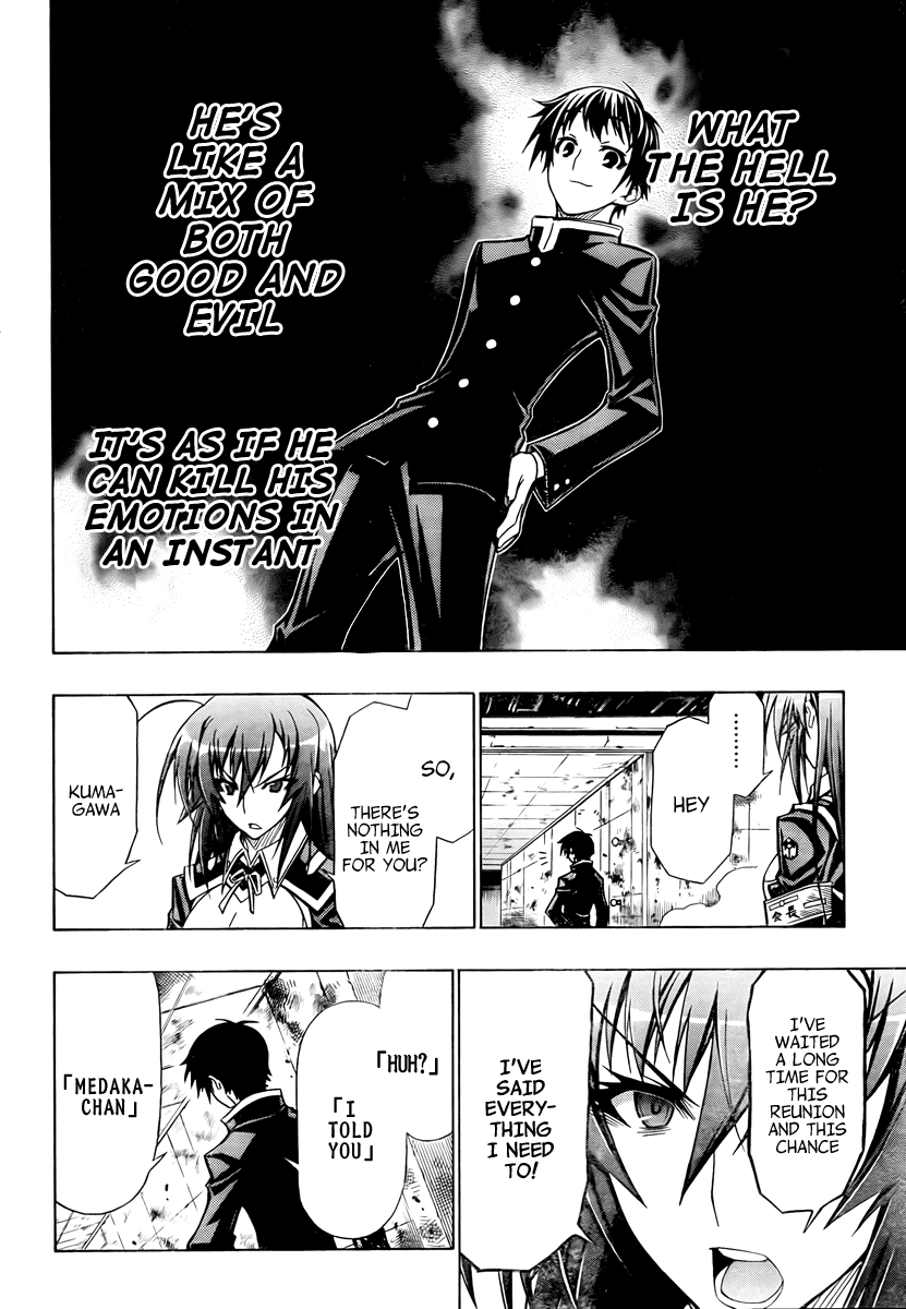 Medaka Box Chapter 56 page 14 - Chapter 56 : The 56th Suggestion - I am Your Superior From Middle School