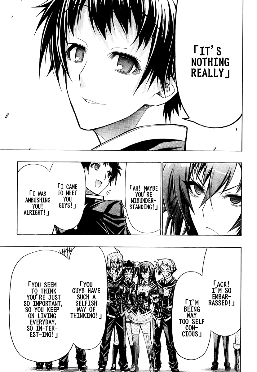 Medaka Box Chapter 56 page 15 - Chapter 56 : The 56th Suggestion - I am Your Superior From Middle School