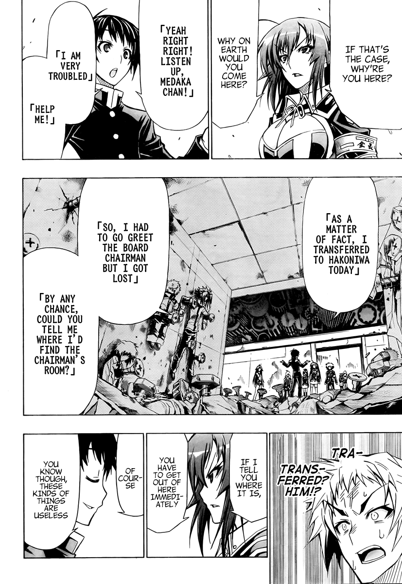 Medaka Box Chapter 56 page 16 - Chapter 56 : The 56th Suggestion - I am Your Superior From Middle School