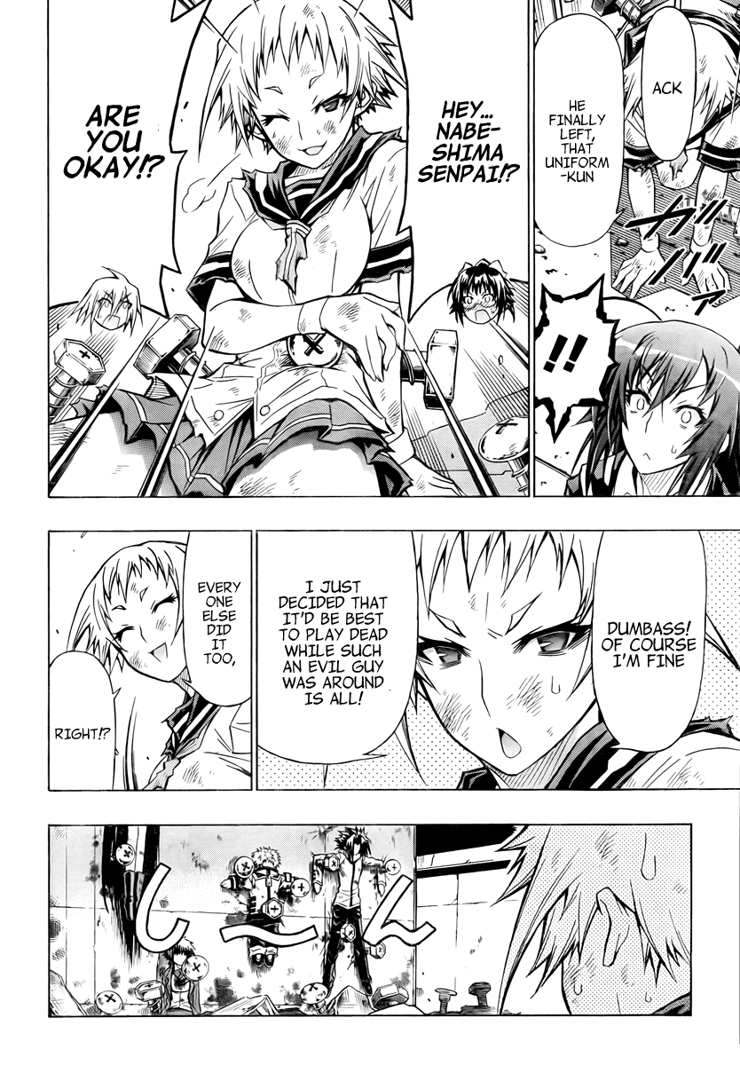 Medaka Box Chapter 56 page 20 - Chapter 56 : The 56th Suggestion - I am Your Superior From Middle School