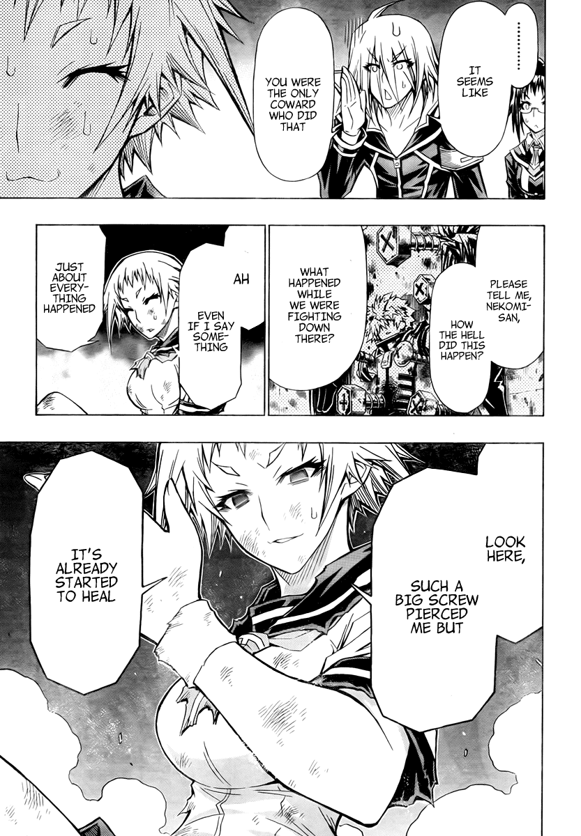 Medaka Box Chapter 56 page 21 - Chapter 56 : The 56th Suggestion - I am Your Superior From Middle School