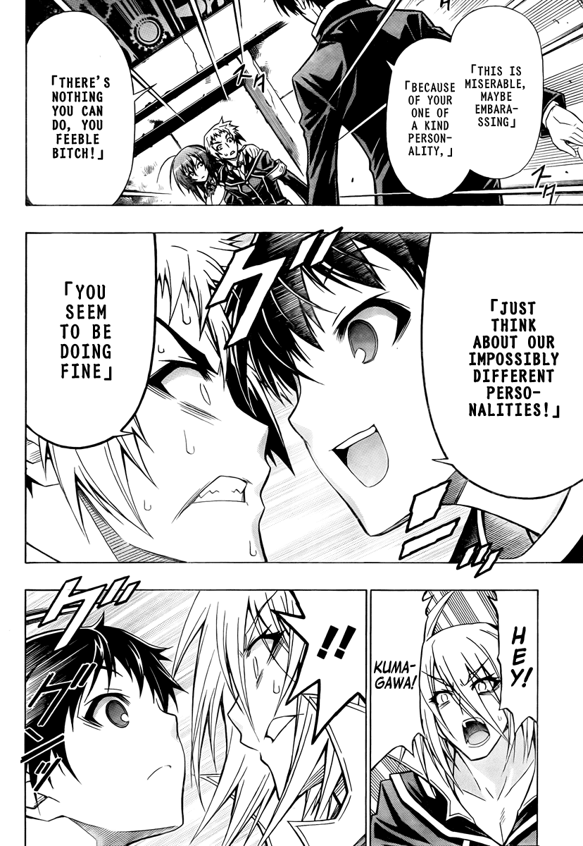 Medaka Box Chapter 56 page 8 - Chapter 56 : The 56th Suggestion - I am Your Superior From Middle School
