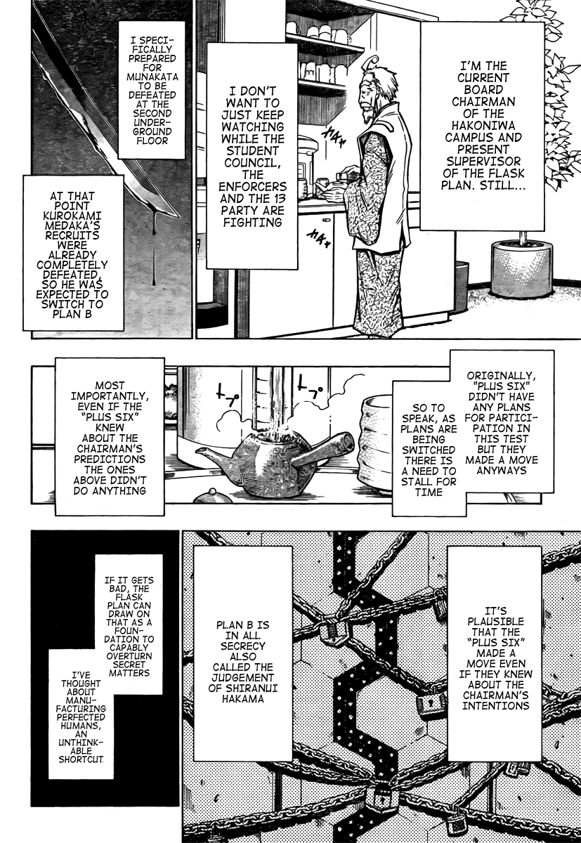 Medaka Box Chapter 57 page 3 - Chapter 57 : The 57th Suggestion - I Dislike Being Frank