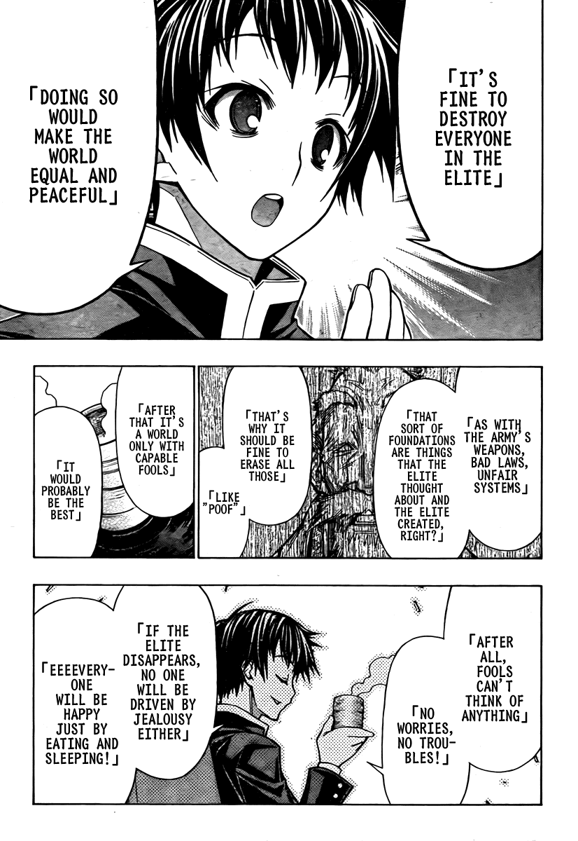 Medaka Box Chapter 57 page 6 - Chapter 57 : The 57th Suggestion - I Dislike Being Frank