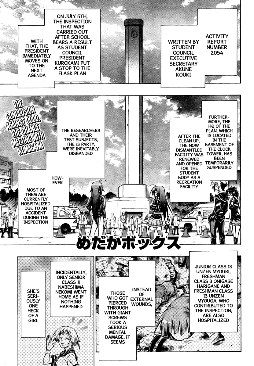 Medaka Box Chapter 58 page 2 - Chapter 58 : The 58th Suggestion - Let's Be Friends Everyone